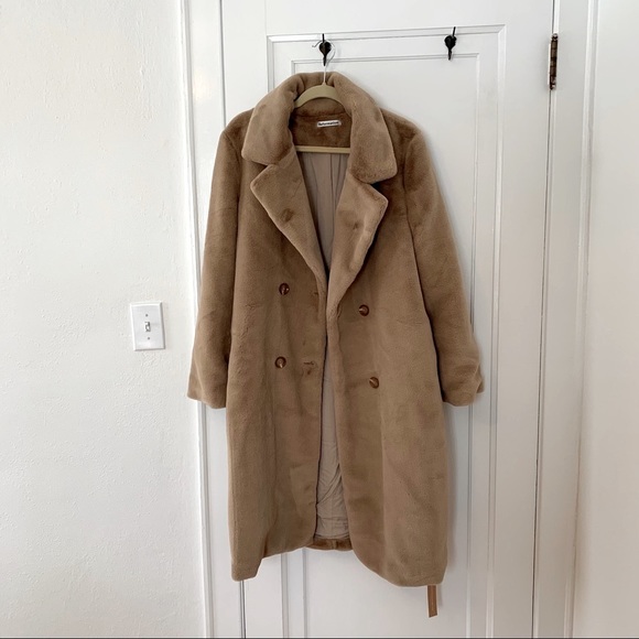 reformation hank coat